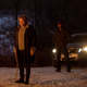 Ian McShane and Ricky Whittle in American Gods